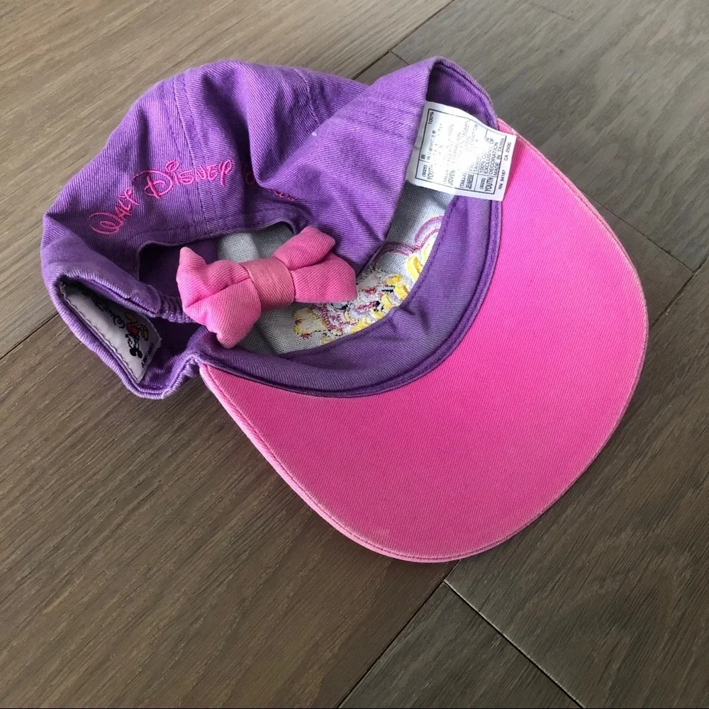 Vintage disney world Minnie baseball cap youth kids cute unique girls hat